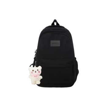 Warrior Nylon Backpack Unisex Black/Green/Blue
