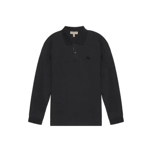Burberry Polo Shirt Men's Dark Gray