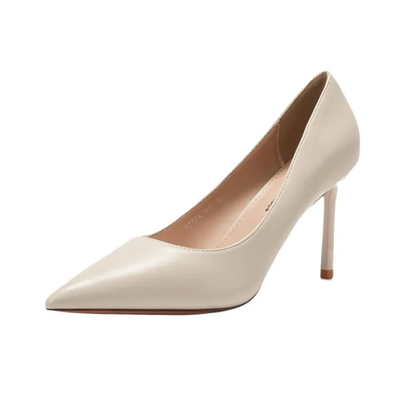 Than Than Me Slim Heel High Heels Women's-8