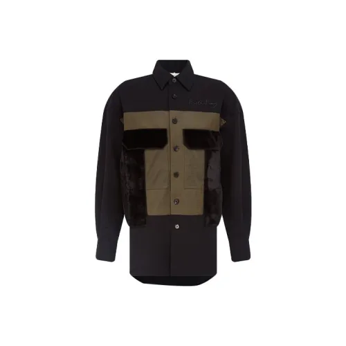 Hla High Heels Shirts Men Black