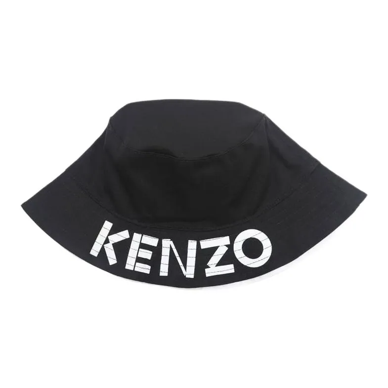 KENZO Logo Printed Bucket Hat-2