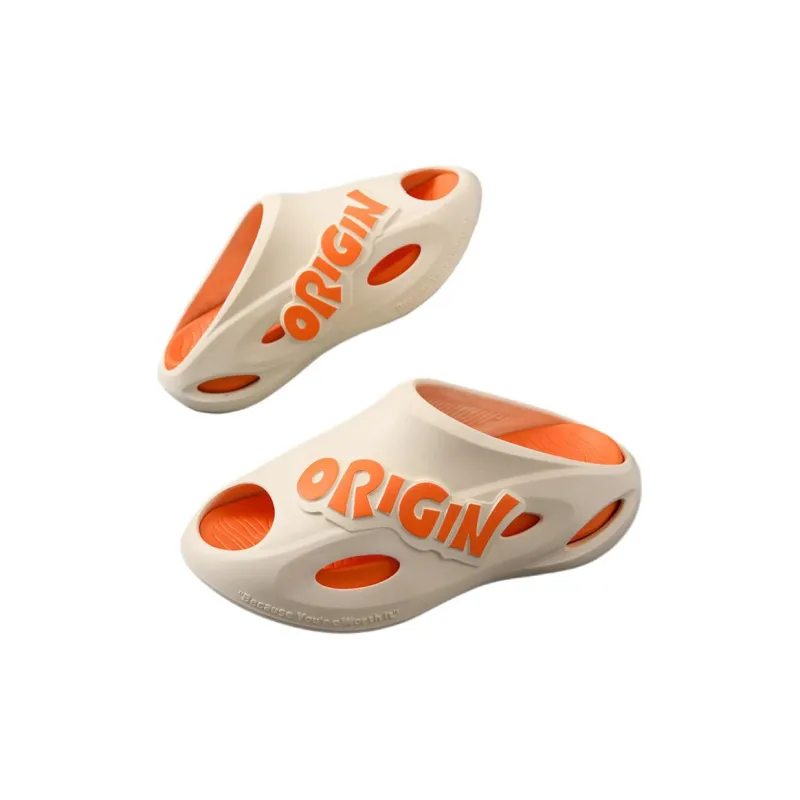 Yamada Hyakuju Slippers White Black, Black, Black Purple, Ecru Orange-18