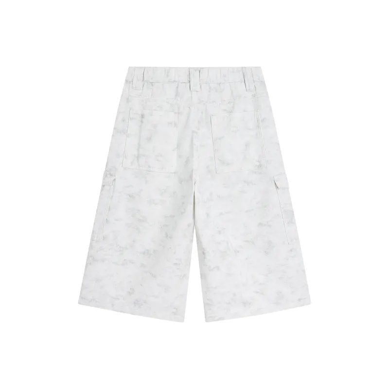 Love Monster Denim Shorts Unisex-1