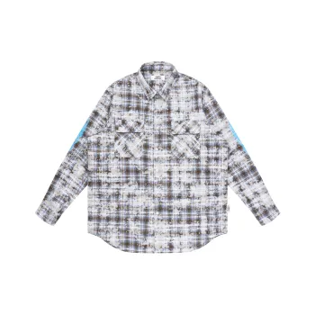 EMPTY REFERENCE Shirt Unisex Blue Brown