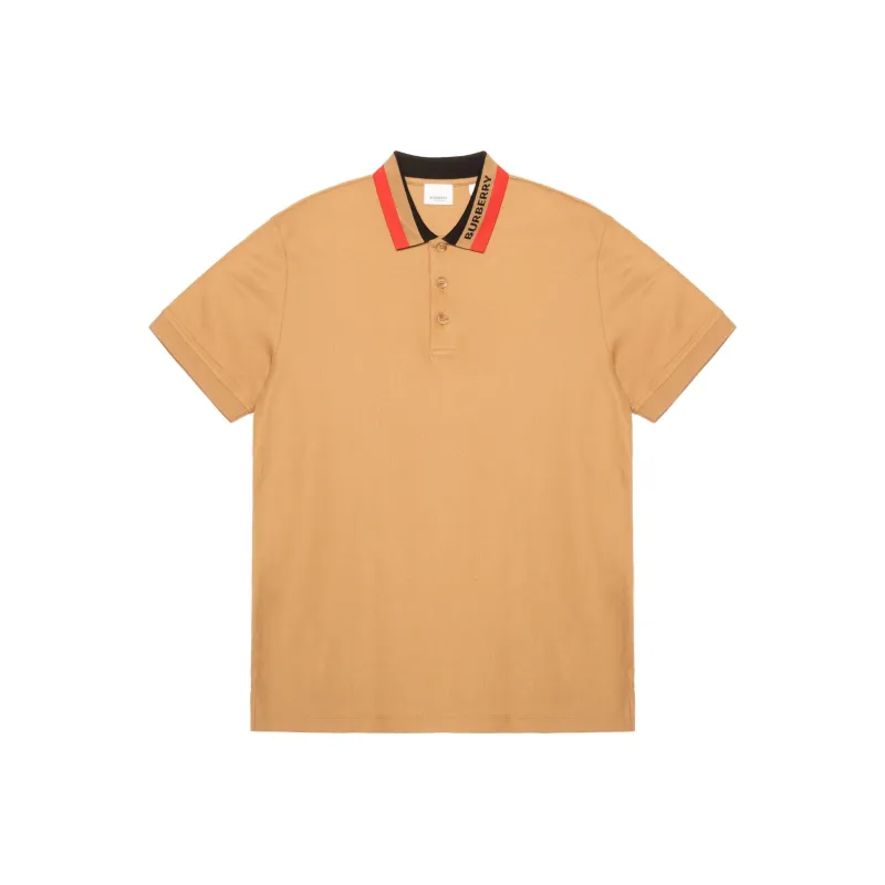 Burberry Logo Detail Cotton Piqué Polo Shirt-0