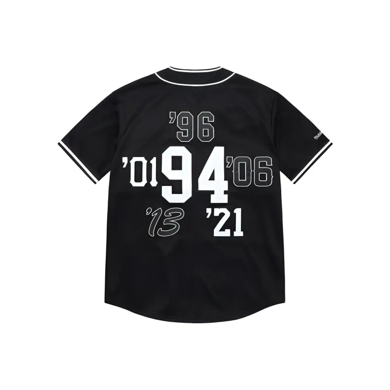 Supreme Mitchell & Ness Patchwork Baseball Jersey-1
