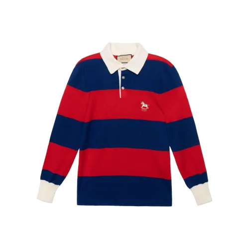 GUCCI Polo Shirt Men's Multicolor