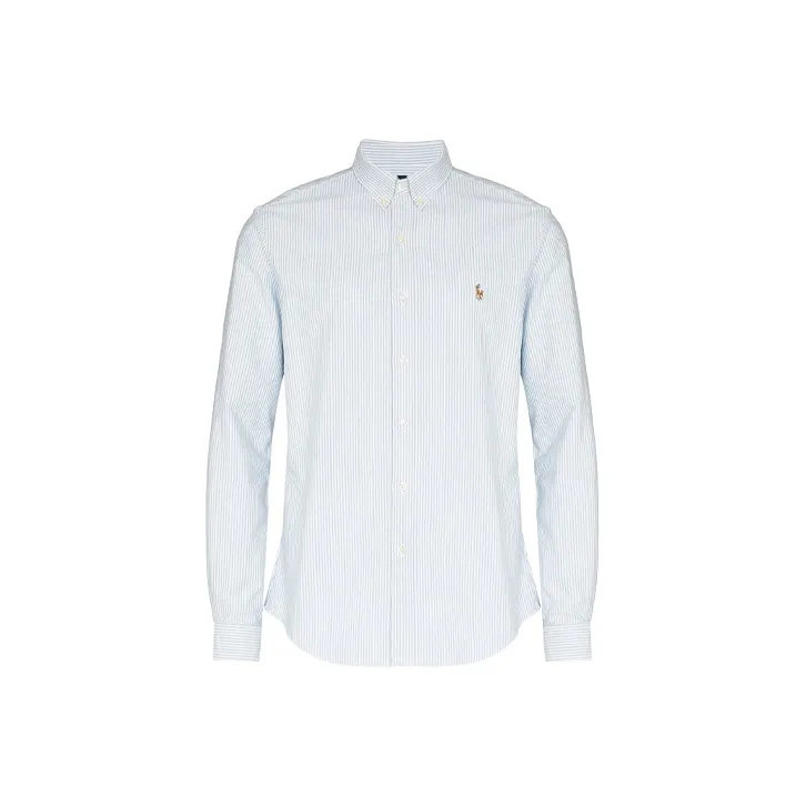 Polo Ralph Lauren Pony Embroidered Pinstriped Shirt-0