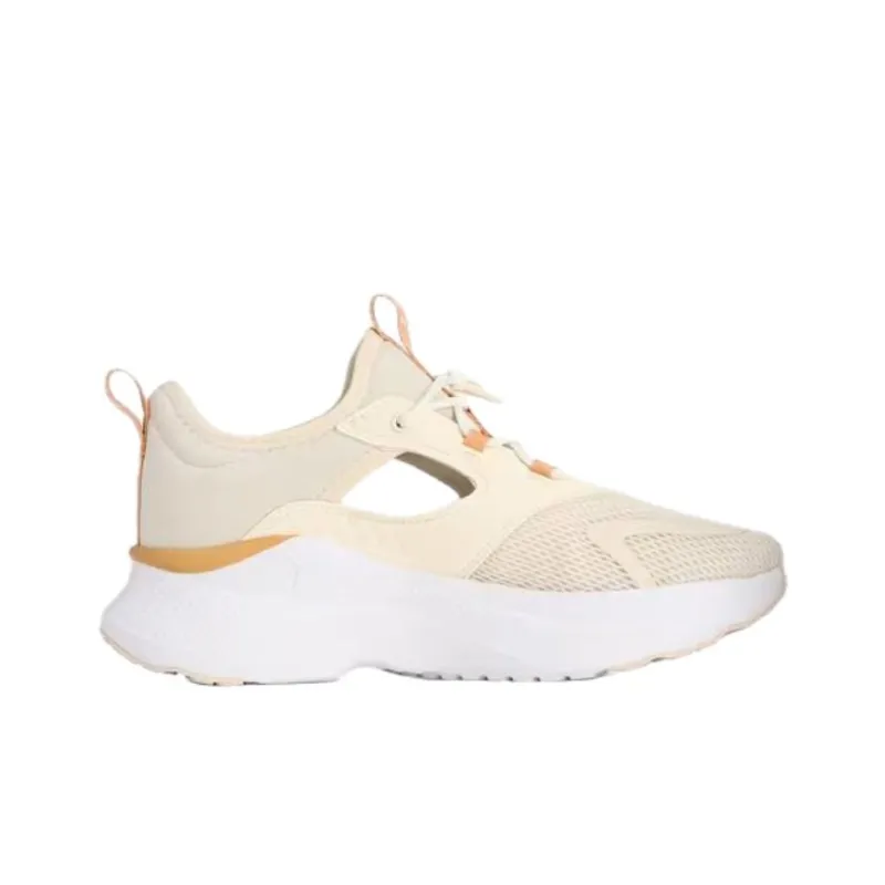 PUMA SOFTRIDE Mayve Anti Slip Wear Resistant Low Top Running Shoes Women's Light Khaki-1