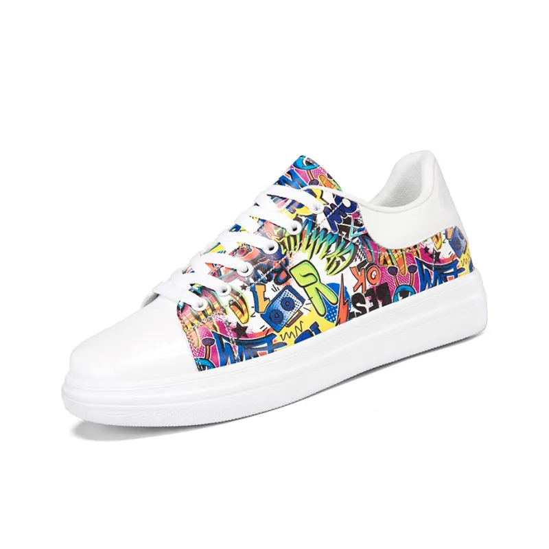 CAMOSI Anti Slip Wear Resistant Low Top Skateboard Shoes Men's-1