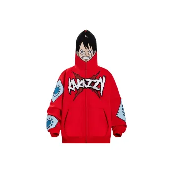 KAKAZZY Sweatshirts Unisex Red