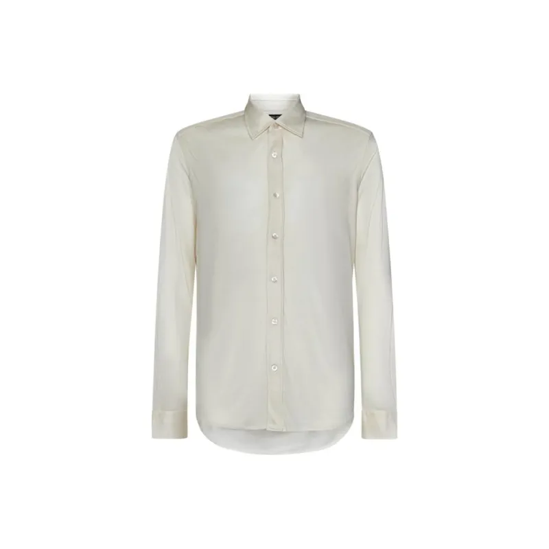 TOM FORD Shirt Unisex Ivory White-0