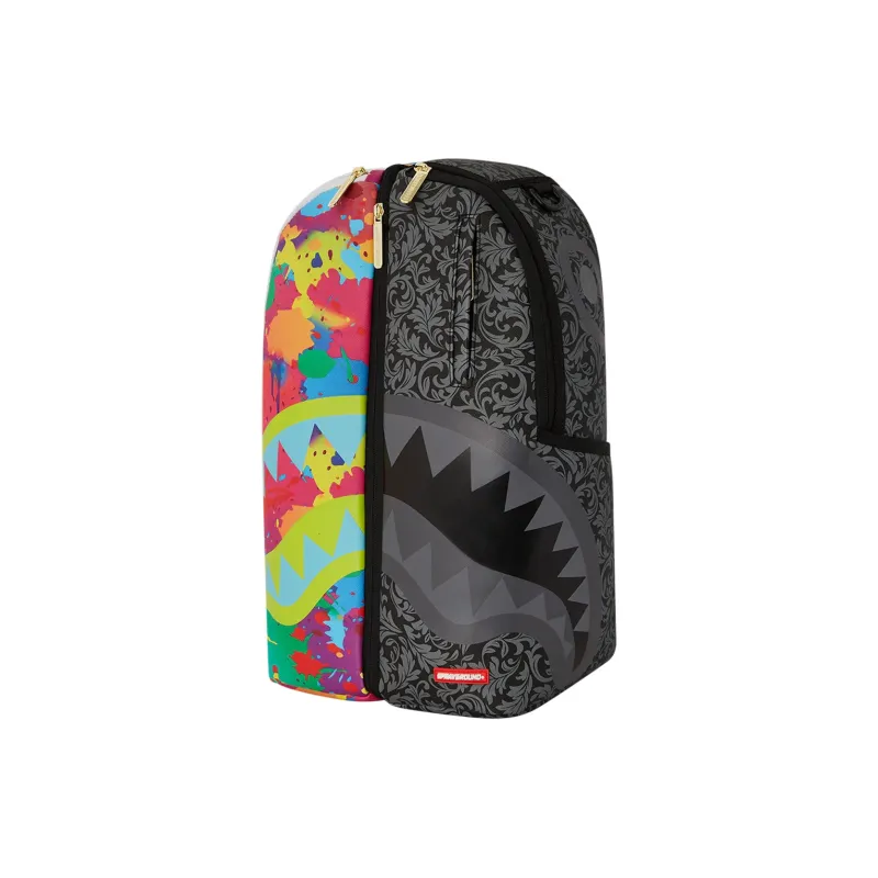 SPRAYGROUND PVC Polyvinyl Chloride Backpack Unisex Multicolor-3