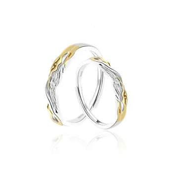 FOREVER MELODY 925 Sterling Silver Rings Unisex