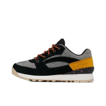 Columbia Wildone Anti Slip Wear Resistant Low Top Hiking Shoes Women's Black Yellow