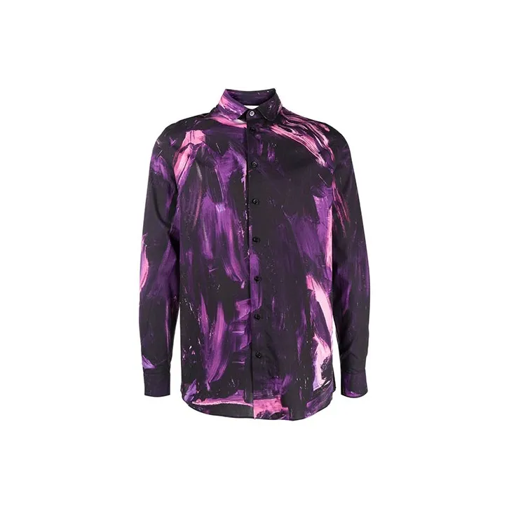MOSCHINO Shirts Men Purple-0