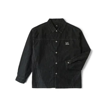 Lee Shirts Men Black Gray Color