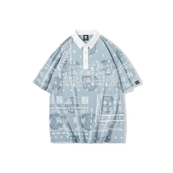 LAMLICKA Polo Shirts Unisex Blue