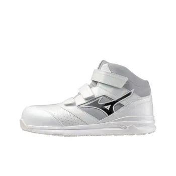 Mizuno Almighty LSII 21M Mid Top Casual Shoes Unisex Holographic White Metallic Silver