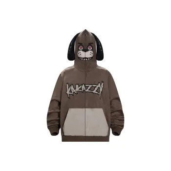 KAKAZZY Sweatshirts Unisex Brown