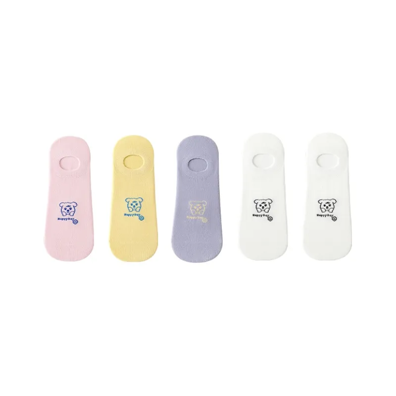 Top Melon No Show Socks Women's 5 Pack-28