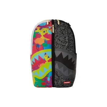SPRAYGROUND PVC Polyvinyl Chloride Backpack Unisex Multicolor