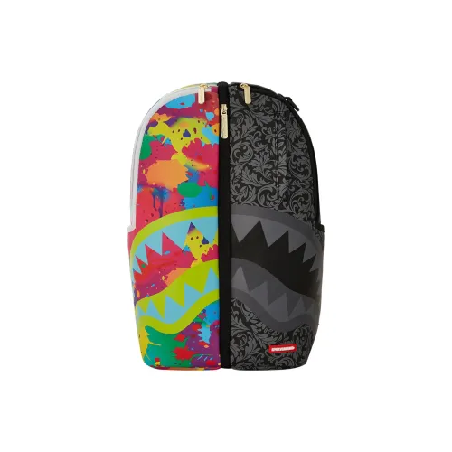 SPRAYGROUND PVC Polyvinyl Chloride Backpack Unisex Multicolor