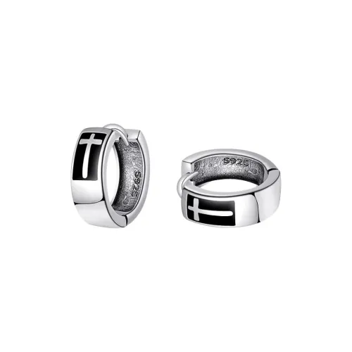 DAIRUO S925 Silver Earrings Unisex