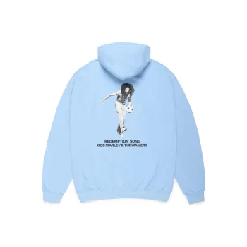 WACKO MARIA Bob Marley Co-branded Edition Sweatshirts Unisex Blue