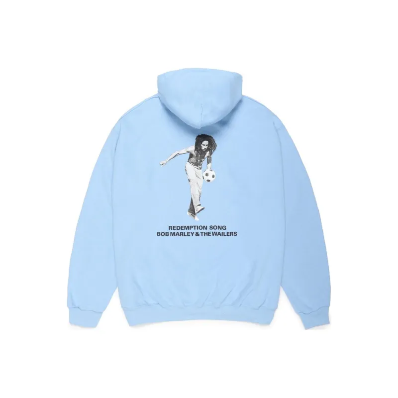 WACKO MARIA Bob Marley Co-branded Edition Sweatshirts Unisex Blue-0