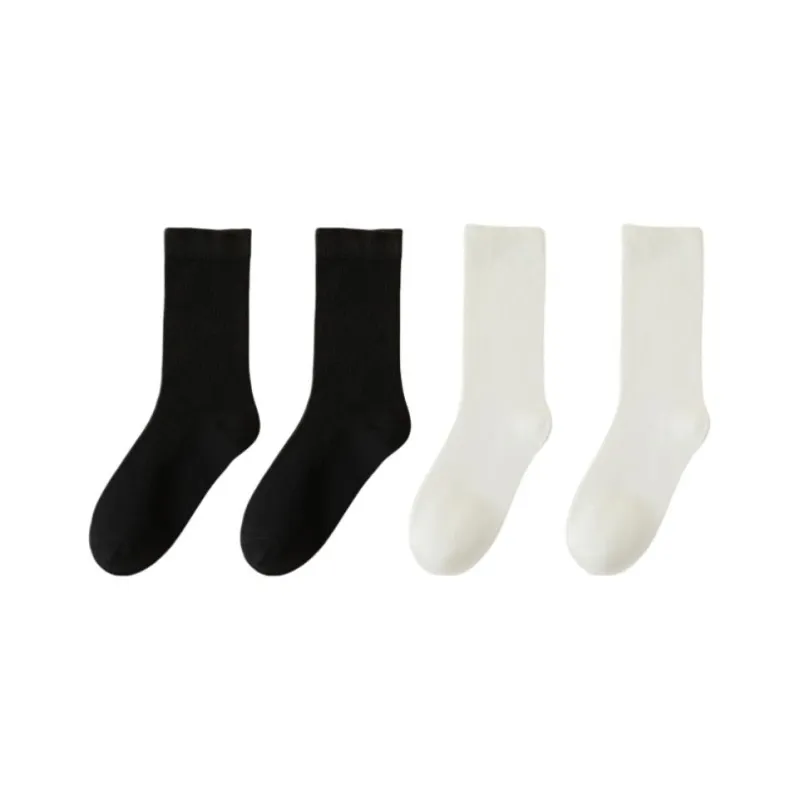 Temooues Mid Calf Socks Women's 4 Pack-5