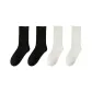 [Ultimate Anti-Pilling]2 Pack Black+2 Pack White