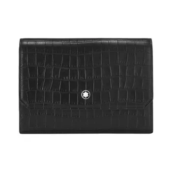 MONTBLANC Meisterstuck Cow Leather And Leather Crossbody Bag Shoulder Bag Mini Men's Black