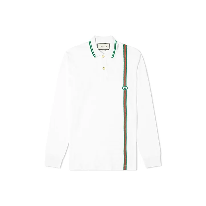 GUCCI Polo Shirts Men White-0