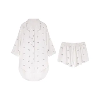 OUSHIBO Pajama Set Women's Image Color