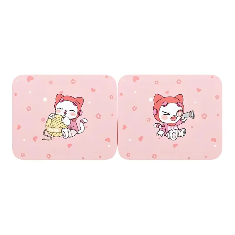 BOW Lycra Fabric+High Quality Rubber Meowth Starling Mouse Pads-4