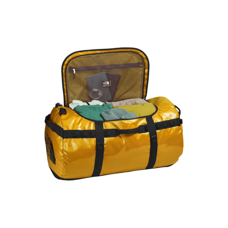 THE NORTH FACE Recycled Polyester Travel Bag 150L Unisex Yellow-3