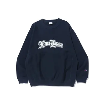 Xlarge X Champion X Xlarge Sweatshirts Unisex Navy