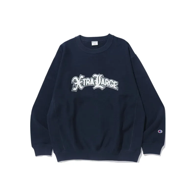 Xlarge X Champion X Xlarge Sweatshirts Unisex Navy-0
