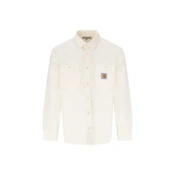 Carhartt WIP Logo patch Cotton Shirt