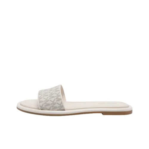 MICHAEL KORS Slide Slippers Women's White