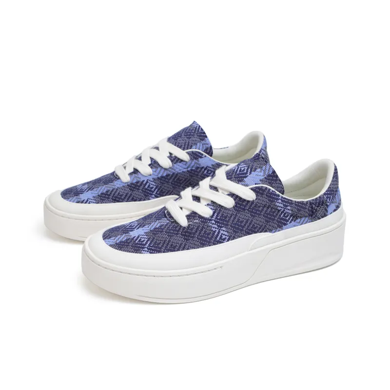 ESTEE GEEA Coverage Slip Resistant, Abrasion Resistant, Lightweight, Breathable Low Top Skateboard Shoes Men's Blue-1