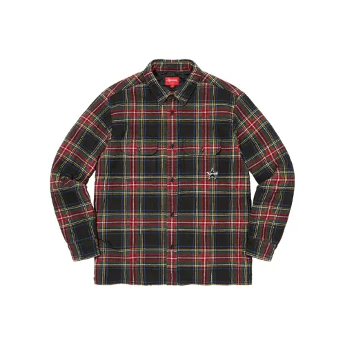 Supreme Quilted Plaid Flannel Shirt