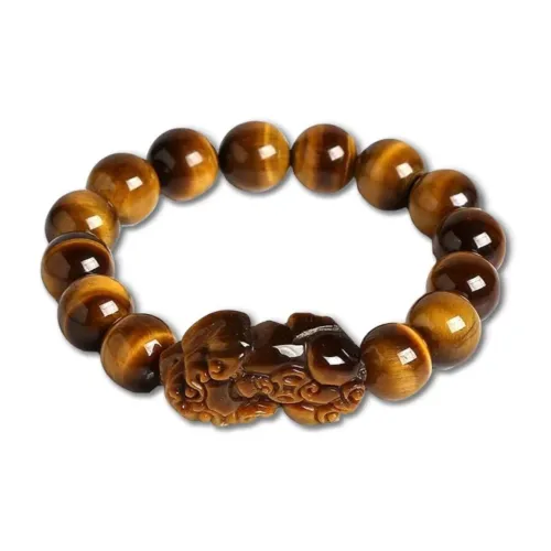 Memories Tiger's Eye Stone Bracelets Unisex