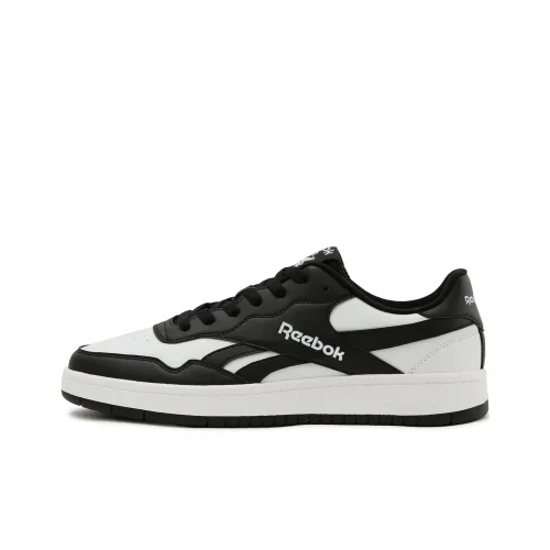 Reebok BB 1000 Anti Slip Wear Resistant Low Top Basketball Shoes Unisex Black White