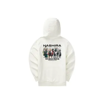 Skechers Devil's Blade Co-titled Series Sweatshirts Unisex Marshmallow White/0074