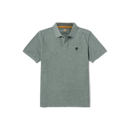 Timberland Polo Shirts Men Gray