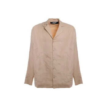 Jacquemus Shirts Men Brown