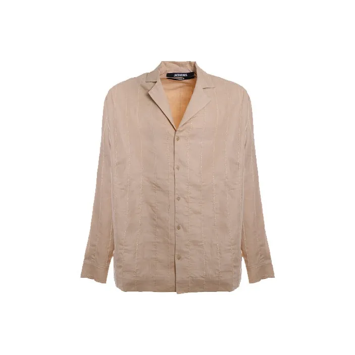 Jacquemus Shirts Men Brown-0