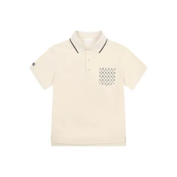 MLB New York Yankees Polo Shirts Unisex Beige